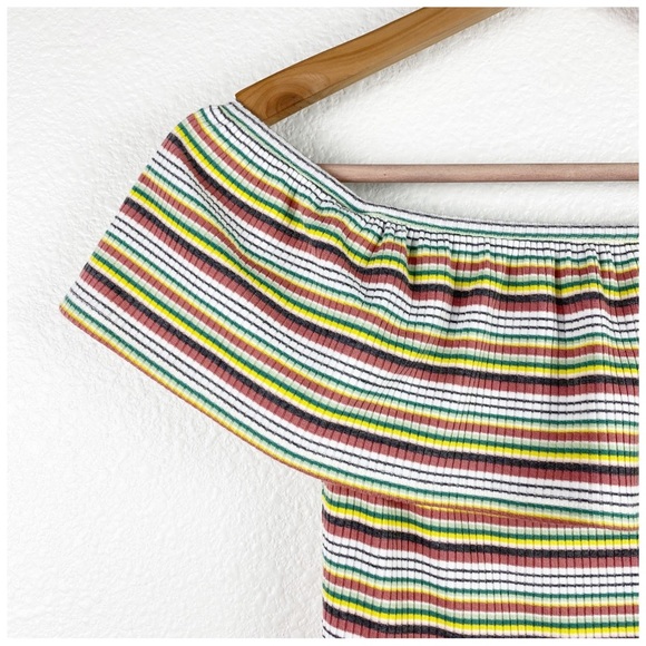 Privacy Please Montana Mini in Yellow Multi Stripe Size XS - Picture 7 of 10